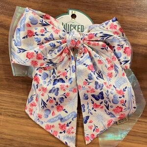 WICKED  🫧 🦋Floral Butterfly Hair Bow